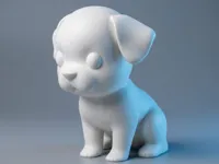 Statue de chiot mignon — photo 1
