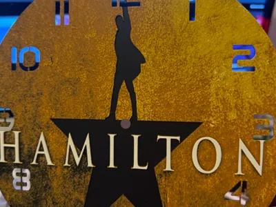 Hamilton Hueforge Clock