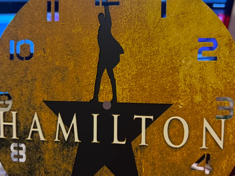 Hamilton Hueforge Clock