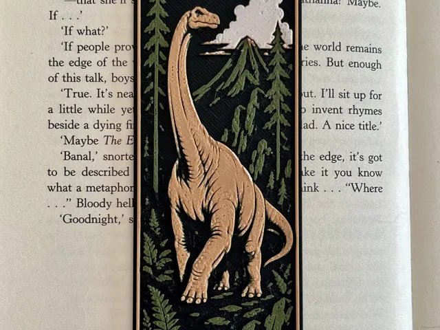 Brachiosaurus Bookmark