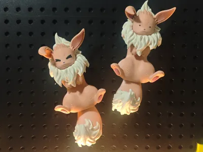 Eevee hook fridge magnet