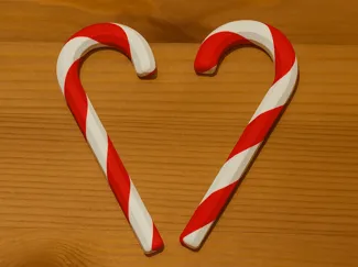 Christmas Candy Cane - No AMS required