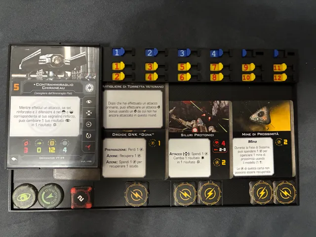 Dashboard x-wing 2 - Version 2 Plus