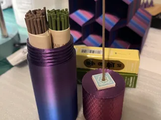 Morning Star Incense Holder and Storage Tube