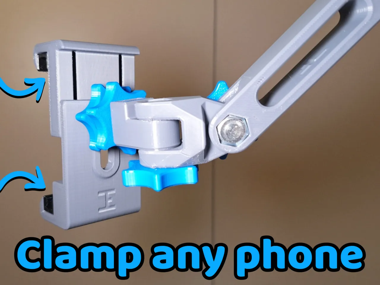 Modular Clamping Camera/Phone Arm view 2
