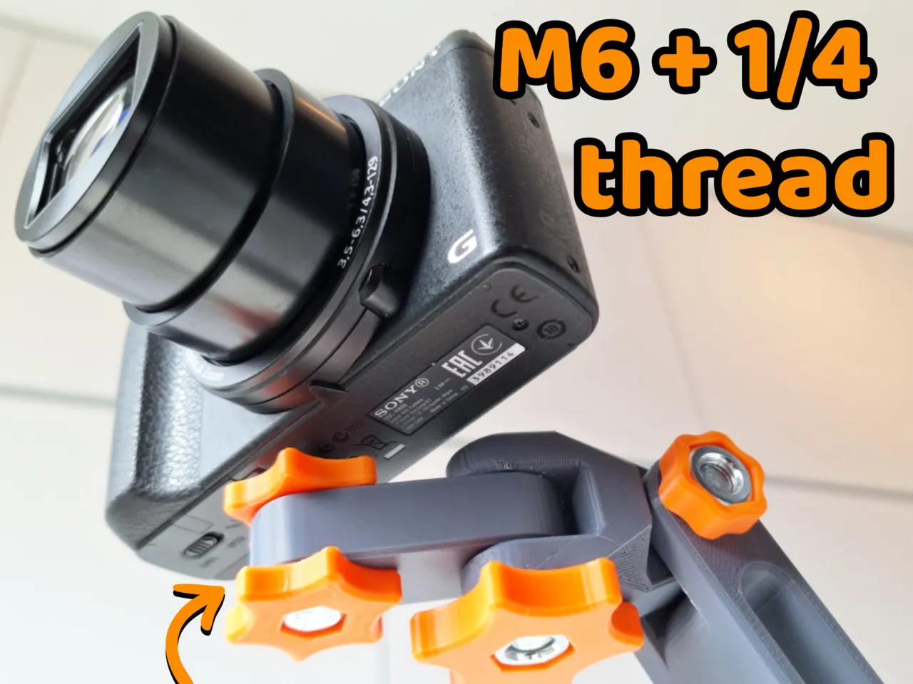 Modular Clamping Camera/Phone Arm view 4