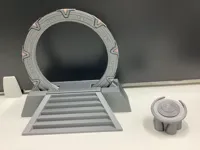 Porte des étoiles avec piédestal et DHD (Stargate) — photo 2