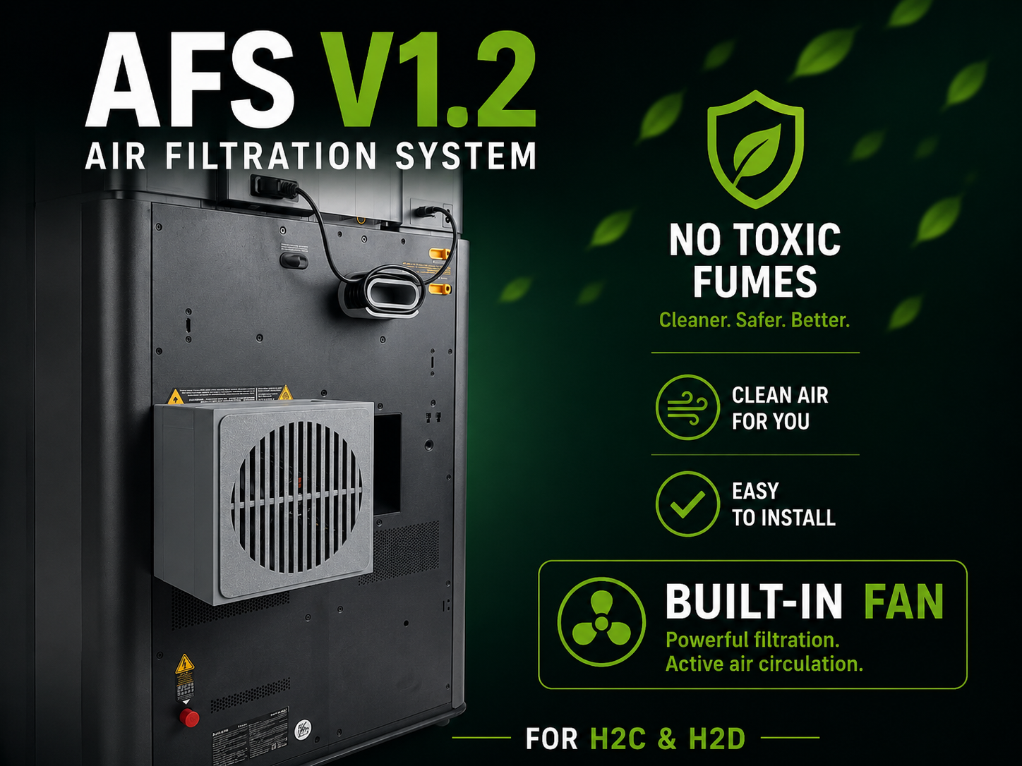 AFS - Air Filtration System for H2C / H2D