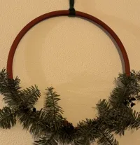 Anneau décoratif à composer pour Noël — photo 2