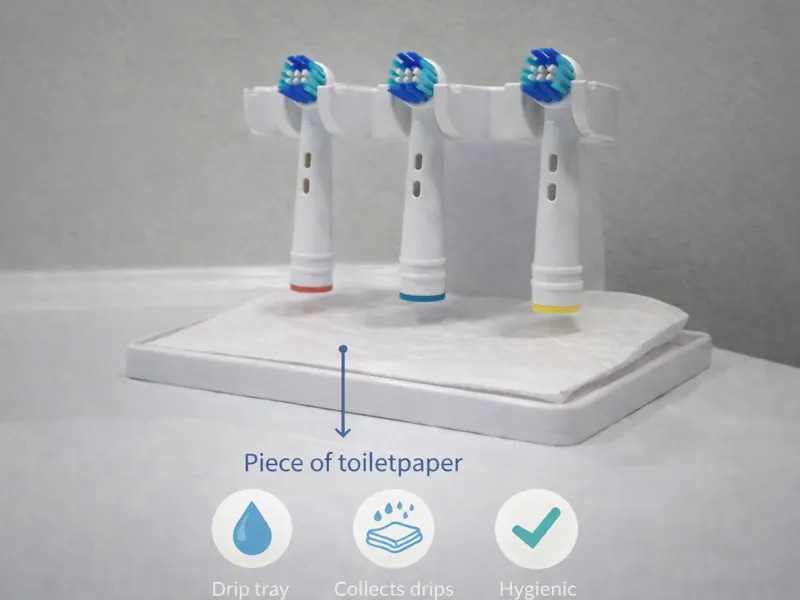 Oral b toothbrush stand with drip tray