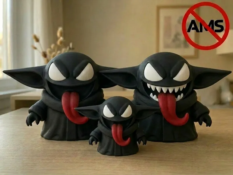 Venomized Grogu Collection – AMS + No AMS