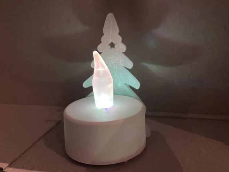 Weihnachtsbaum Teelicht