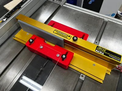 Incra iBox parts (Backer board and blade guard)