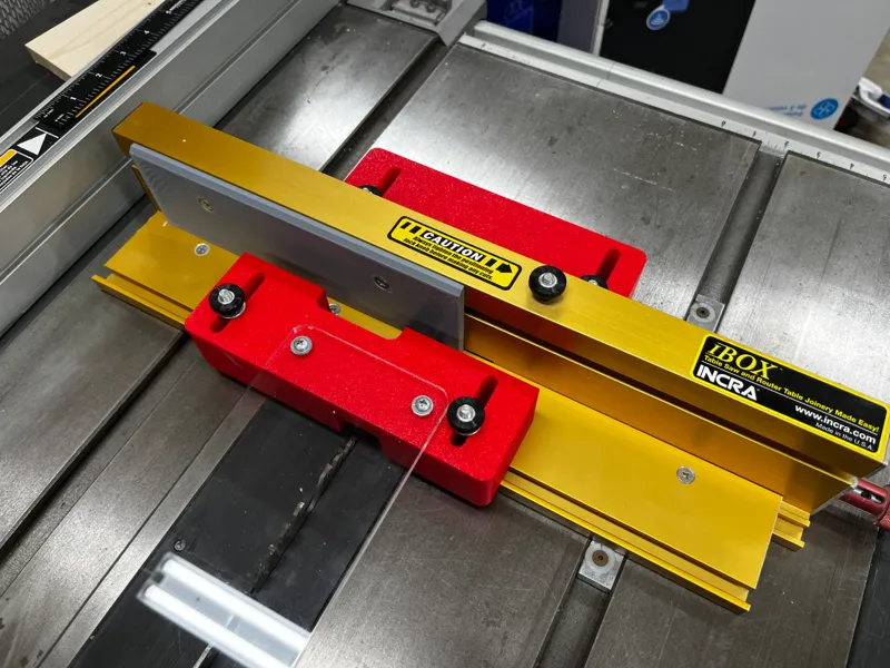 Incra iBox parts (Backer board and blade guard)