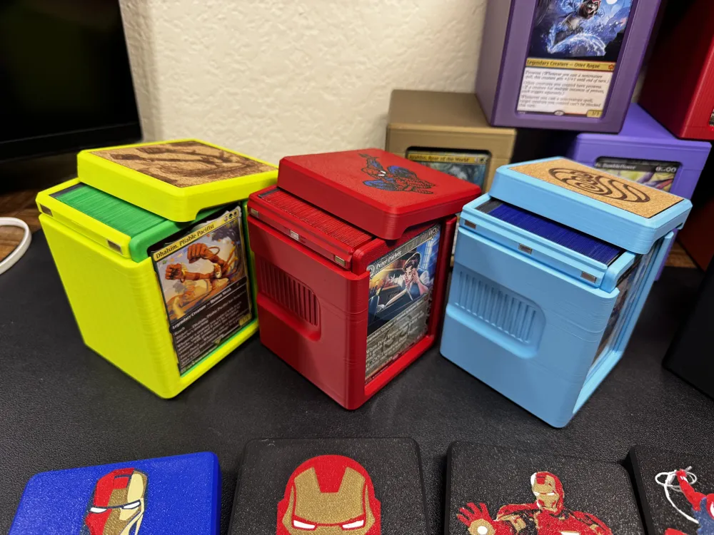 Miniatura 4 do modelo 3D Commander Case - Parametric MTG Commander Deckbox
