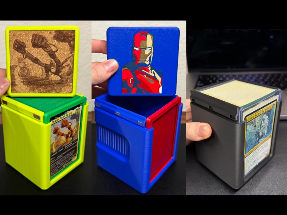 Commander Case - Parametric MTG Commander Deckbox - Free 3D Print Model -  MakerWorld