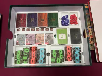 Speakeasy Boardgame Insert w/ expansions + sleeves
