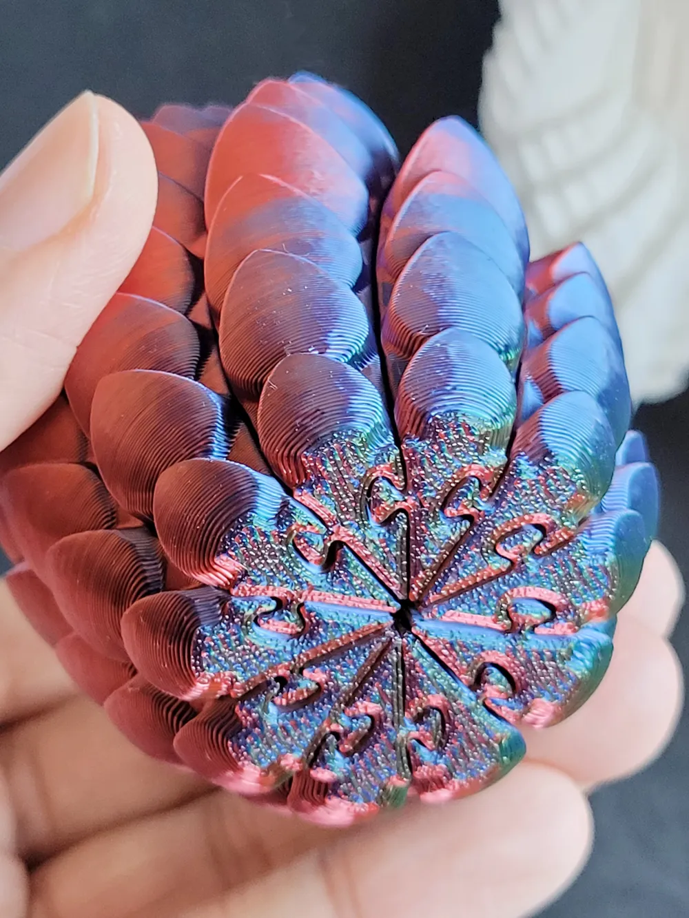 Twisty Dragon Egg - Spikey Edition - Free 3D Print Model - MakerWorld