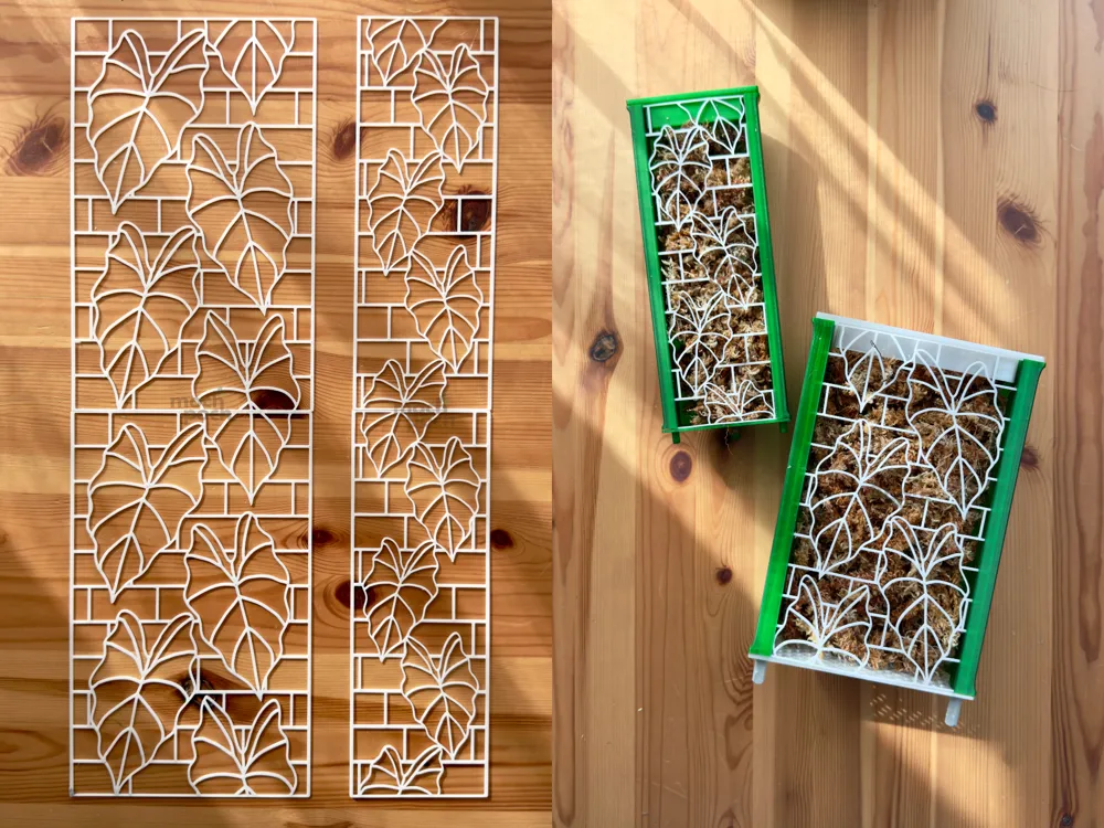 3Dプリント 竹製モスポール（アロカシア） - 無料3Dモデル -MakerWorld