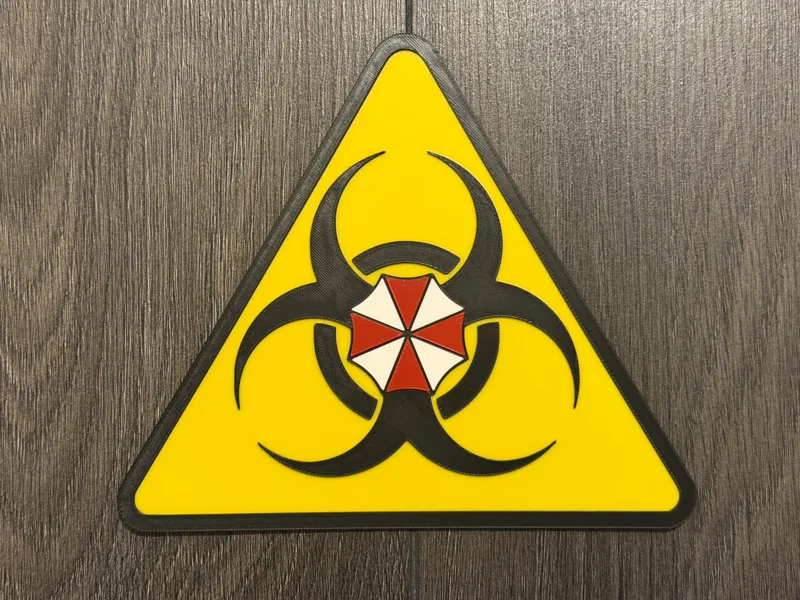 Umbrella Corporation Biohazard Sign
