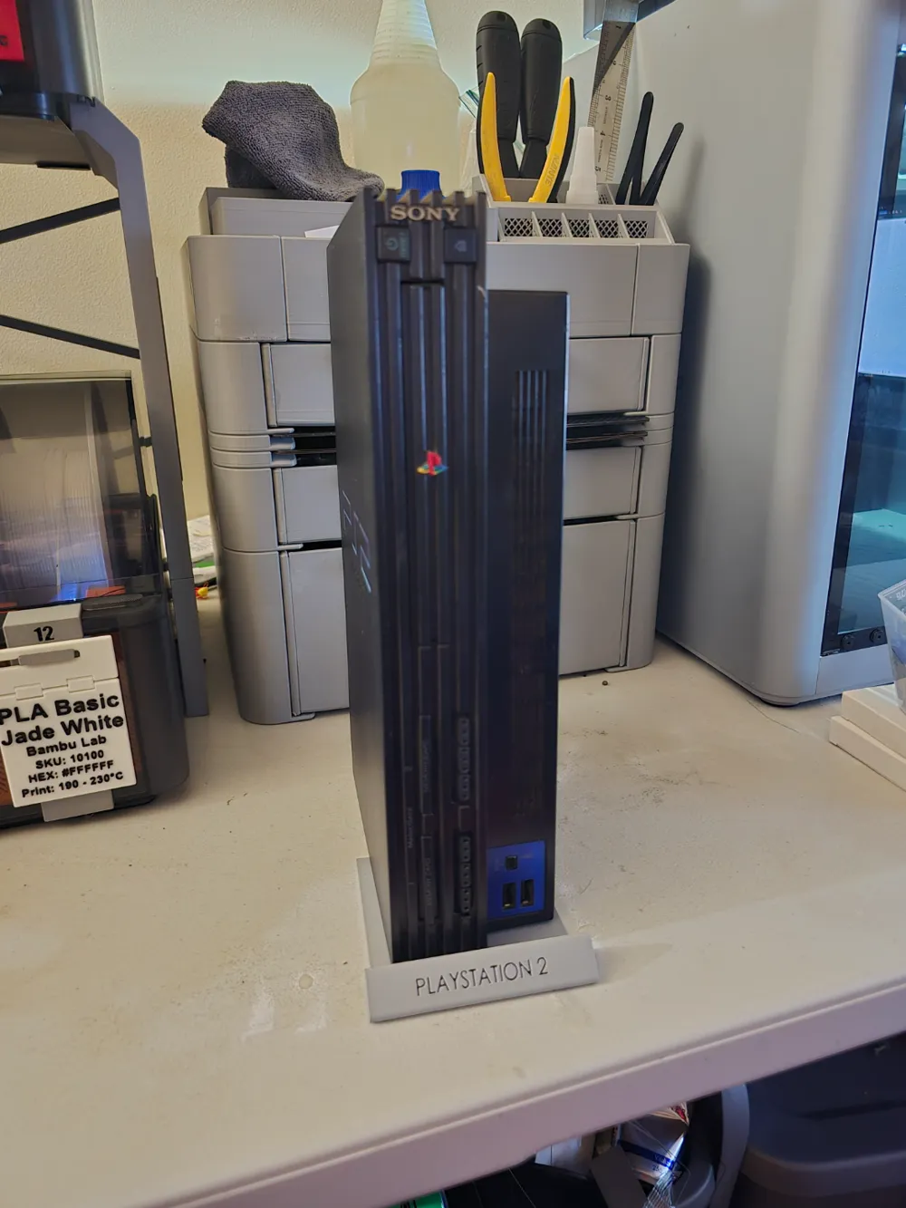Ps2 Led Stand PlayStation 2 Display Stand by Lumpy3D - MakerWorld