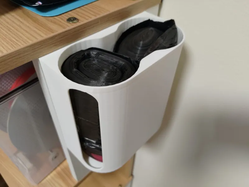 Garbage bag storage holder Ver 2