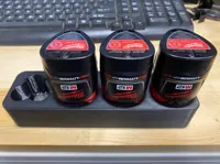 Support pour batteries M12 — photo 1
