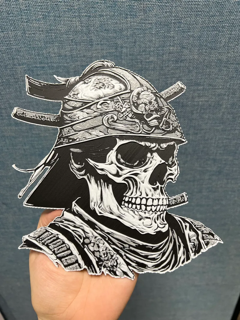 Samurai Skull
