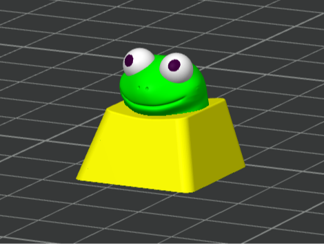 lizard Tom keycap
