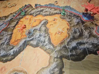 Dune War for Arrakis Impassable Mountains
