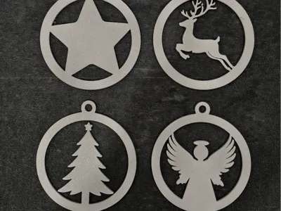 Classic Christmas Ornaments | Easy 3D Print!