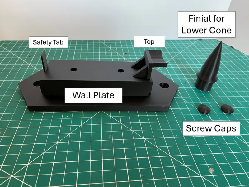 Wall Mount Kit For Dark Gothic Lantern