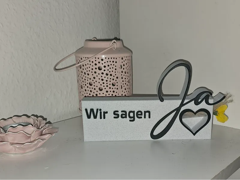 Wir sagen Ja