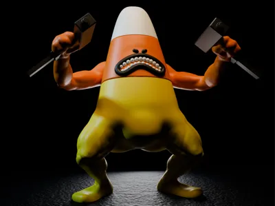Angry Candy Corn
