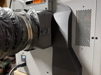 P2S/X2D Magnetic Poop Chute for Exhaust Kit