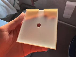 Simple Square Shower Drain (9x9 cm)