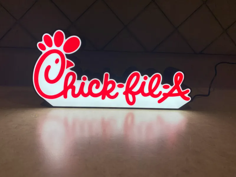 Chick-Fil-A LED Lightbox