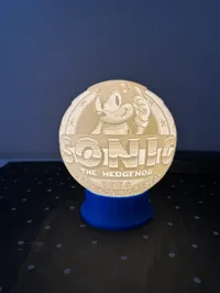 Lampe lithophanie Sonic the Hedgehog — photo 2