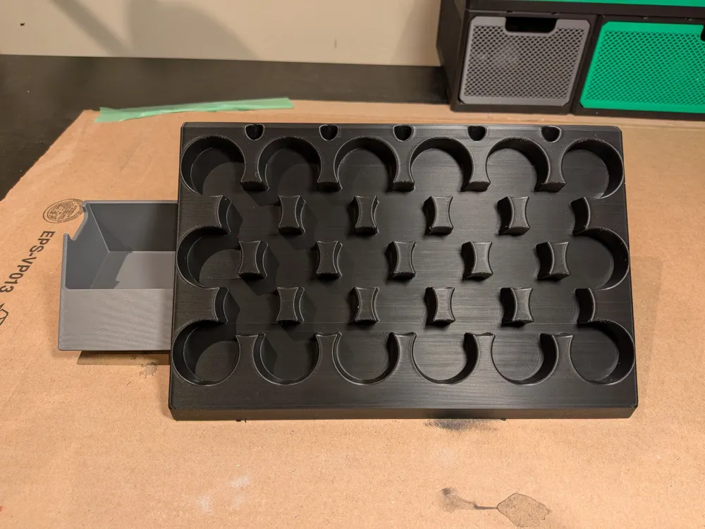 Citadel Paint Rack - Gridfinity Rugged Drawer - Free 3D Print Model ...
