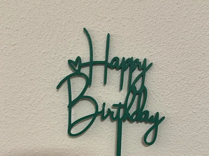 Herzlichen Glückwunsch Cake Topper