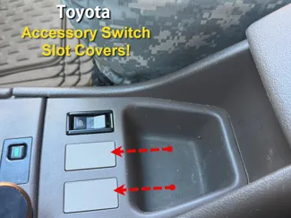 Toyota Accessory Switch Cover
