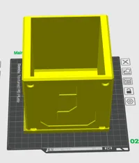 Fewer Filament but Strong 0.2mm layer, 2 walls, 1% infill