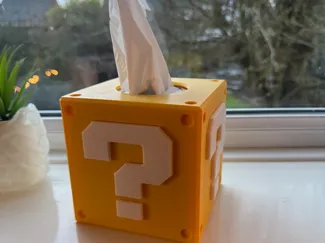 Kleenex Tissue Box - Mario