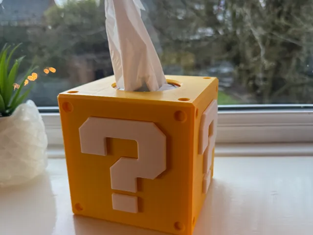 Kleenex Tissue Box - Mario