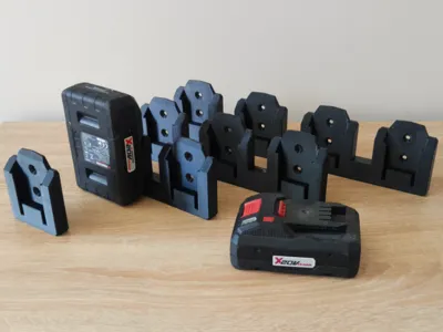 Parkside X20 V battery wall mount