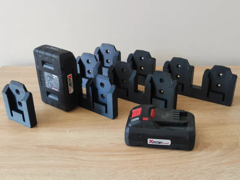 Parkside X20 V battery wall mount