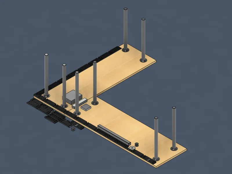 Under Desk Cable Guides