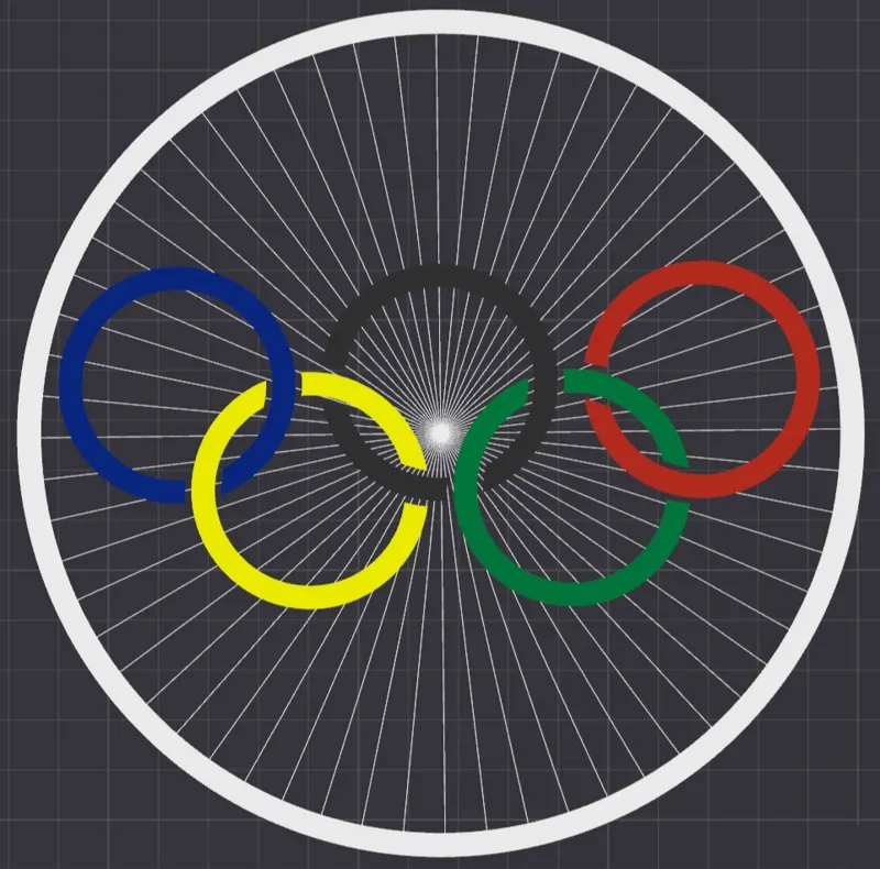 Olympic Rings and Strings