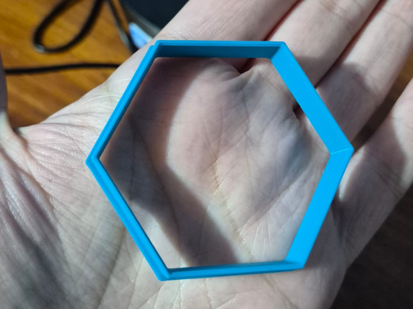 Cortante hexagono 5 cm
