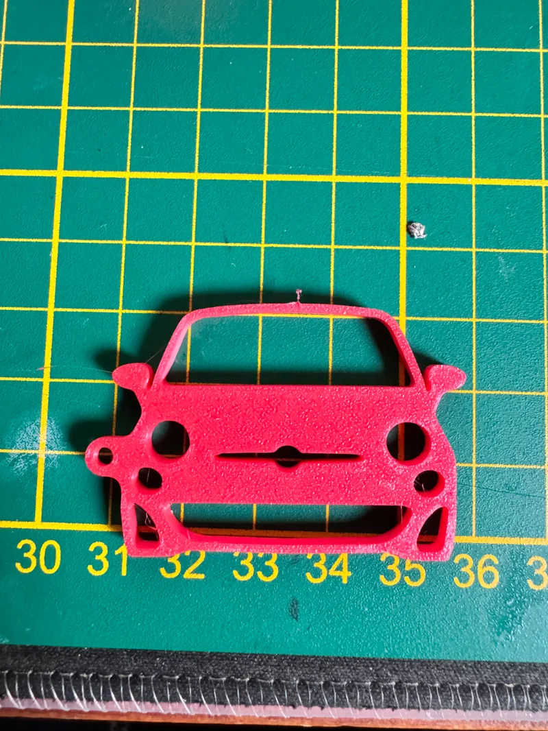 500 Abarth keychain